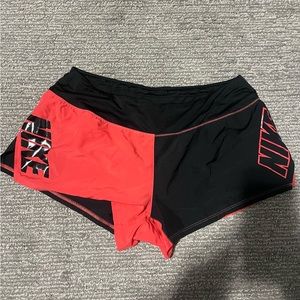 Large Nike Track Shorts